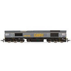 Hornby OO Scale, R30150 GBRf Class 66/7 Co-Co, 66748, GBRf Grey & Orange (GB Railfreight Europorte) Livery, DCC Ready small image