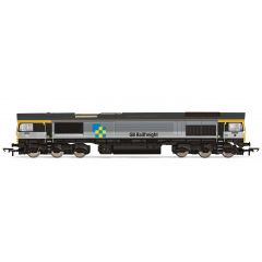 Hornby OO Scale, R30152 GBRf Class 66/7 Co-Co, 66793, GBRf BR Railfreight Construction Sector 'GB Railfreight' Livery, DCC Ready small image