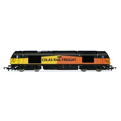 Hornby RailRoad Plus OO Scale, R30184 Colas Rail Freight Class 67 Bo-Bo, 67023, 'Stella' Colas Rail Freight Livery, DCC Ready small image