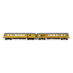Hornby RailRoad Plus OO Scale, R30195 Network Rail Class 960 2 Car DMU 901002, 'Iris 2' Network Rail Yellow Livery, DCC Ready small image