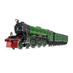 Hornby Dublo OO Scale, R30208 LNER A3 Class 4-6-2, 4472, 'Flying Scotsman' LNER Lined Green (Original) (Coat of Arms) Livery with Double Tender, DCC Ready small image