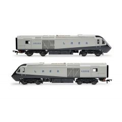 Hornby OO Scale, R30215 LNER Class 43 'HST' 2 Car DMU Bo-Bo, 43022 & 43052 (Unknown), LNER Platinum Jubilee Livery, DCC Ready small image