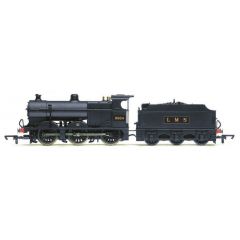 Hornby OO Scale, R30221 LMS (Ex MR) 3835 (4F) Class with Fowler Tender 0-6-0, 43924, LMS Black (Original) Livery 'The Railway Children Return', DCC Ready small image