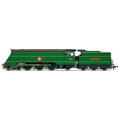 Hornby OO Scale, R3434 SR Merchant Navy Class 4-6-2, 21C1, 'Channel Packet' SR Lined Malachite Green Livery, DCC Ready small image