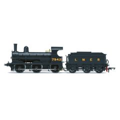 Hornby OO Scale, R3529 LNER J15 (Ex-GER Y14) Class 0-6-0, 7942, LNER Black (LNER Original) Livery, DCC Ready small image