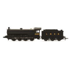 Hornby OO Scale, R3541 LNER Q6 (Ex-NER T2) Class 0-8-0, 2265, LNER Black (LNER Original) Livery, DCC Ready small image