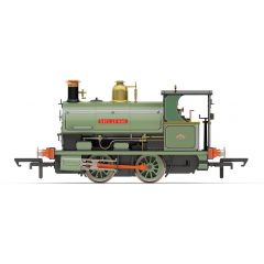 Hornby OO Scale, R3640 Private Owner W4 Peckett Saddle Tank 0-4-0ST, 882, 'Niclausse' Willans and Robinson, Green Livery, DCC Ready small image