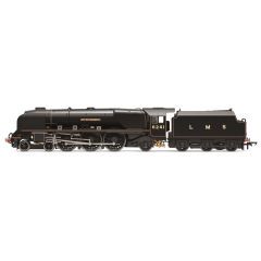 Hornby OO Scale, R3681 LMS Coronation Class 4-6-2, 6241, 'City of Edinburgh' LMS Lined Black (Revised) Livery, DCC Ready small image