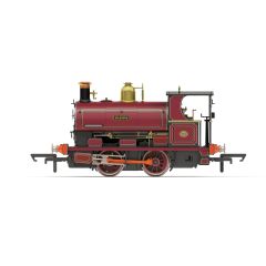 Hornby OO Scale, R3702 Private Owner W4 Peckett Saddle Tank 0-4-0ST, 'Daphne' Tytherington Stone Co, Maroon Livery, DCC Ready small image