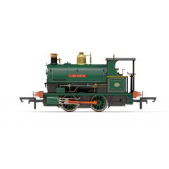 Hornby OO Scale, R3761 Private Owner W4 Peckett Saddle Tank 0-4-0ST, 'Lady Edith' Earl of Dudley Round Oak Works Livery, DCC Ready small image