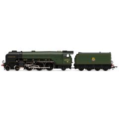 Hornby OO Scale, R3834 BR (Ex LNER) A2/3 'Thompson' Class 4-6-2, 60512, 'Steady Aim' BR Lined Green (Early Emblem) Livery, DCC Ready small image