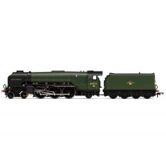 Hornby OO Scale, R3835 BR (Ex LNER) A2/3 'Thompson' Class 4-6-2, 60523, 'Sun Castle' BR Lined Green (Late Crest) Livery, DCC Ready small image