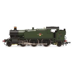 Hornby OO Scale, R3850 BR (Ex GWR) 61XX 'Large Prairie' Class Tank 2-6-2T, 6147, BR Green (Late Crest) Livery, DCC Ready small image