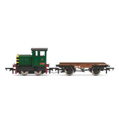 Hornby OO Scale, R3852 Private Owner Ruston & Hornsby 48DS 0-4-0, 417892, 'Jim' DVLR Green Livery, DCC Ready small image