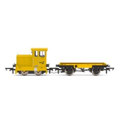Hornby OO Scale, R3853 Private Owner Ruston & Hornsby 48DS 0-4-0, GR5090, Grant Rail Ltd, Yellow Livery, DCC Ready small image