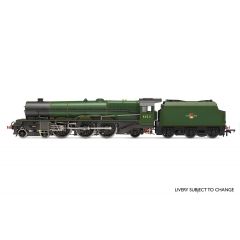 Hornby OO Scale, R3855X BR (Ex LMS) Princess Royal Class 4-6-2, 46211, 'Queen Maud' BR Lined Green (Late Crest) Livery, DCC Fitted small image