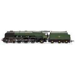 Hornby OO Scale, R3856 BR (Ex LMS) Coronation Class 4-6-2, 46257, 'City of Salford' BR Lined Green (Late Crest) Livery, DCC Ready small image