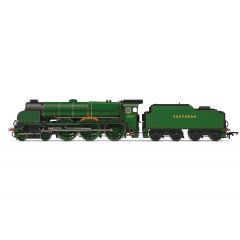Hornby OO Scale, R3862 SR Lord Nelson Class 4-6-0, 864, 'Sir Martin Frobisher' SR Lined Malachite Green Livery, DCC Ready small image