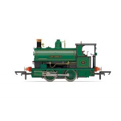 Hornby OO Scale, R3869 Private Owner W4 Peckett Saddle Tank 0-4-0ST, 33, 'Lady Cornelia' Dowlais Iron Works, Green Livery, DCC Ready small image