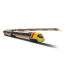Hornby OO Scale, R3874 BR Class 370 'APT' Advanced Passenger Train 7 Car DEMU 370001 & 370002, BR APT InterCity Livery with Black & Yellow Cabs, DCC Ready small image