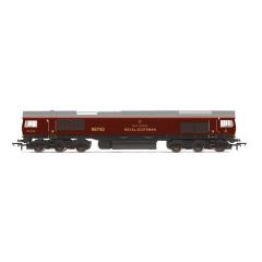 Hornby OO Scale, R3950 GBRf Class 66/7 Co-Co, 66743, GBRf Belmond Royal Scotsman Livery, DCC Ready small image