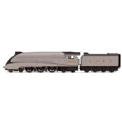 Hornby OO Scale, R3978 LNER W1 Class (Rebuilt) with Valance 4-6-4, 10000, LNER 'Photographic' Grey Livery, DCC Ready small image