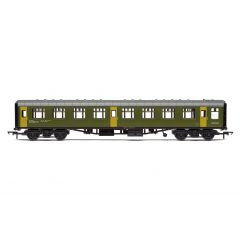 Hornby OO Scale, R40006 BR Mk1 SK Second Corridor Ballast Cleaner Train Staff Coach DB975805, BR Departmental Olive Green Livery small image