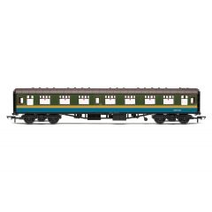 Hornby OO Scale, R40028 BR Mk1 FO First Open, Brake Force Runner DB977352, BR Departmental Olive Green Livery small image