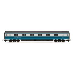 Hornby OO Scale, R40038A BR Mk3A SLEP Sleeper Either Class with Pantry E10611, BR Blue & Grey (InterCity Sleeper) Livery small image