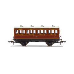 Hornby OO Scale, R40115 LB&SCR Four Wheel First 474, LB&SCR Lined Mahogany Livery small image