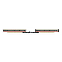 Hornby OO Scale, R40211 BR Class 370 'APT' Advanced Passenger Train TU Trailer Unclassified 48301 & 48302, BR APT InterCity Livery small image
