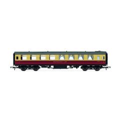 Hornby OO Scale, R40222 BR (Ex SR) Maunsell First Kitchen / Dining S7842S, BR Crimson & Cream Livery small image