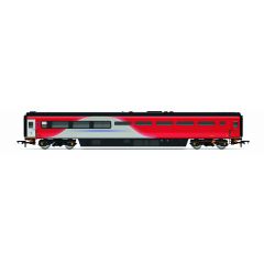 Hornby OO Scale, R40251 LNER (2018+) Mk3 TRFB Trailer Restaurant First Buffet (HST) 40711, LNER (2018+) Red & Silver Livery small image