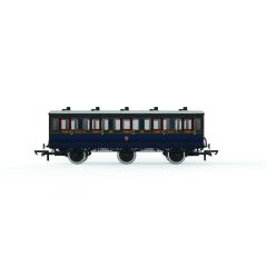 Hornby OO Scale, R40298 S&DJR Six Wheel Third 109, S&DJR Lined Blue Livery small image