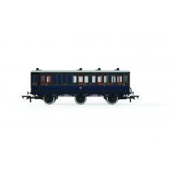 Hornby OO Scale, R40300 S&DJR Six Wheel Third 72, S&DJR Lined Blue Livery small image