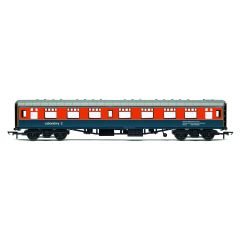 Hornby OO Scale, R40342 BR Mk1 Laboratory Coach (Ex-Mk1 FO First Open) RCB 975606, 'Laboratory 2' BR RTC (Original) Livery small image