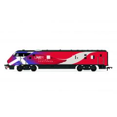 Hornby OO Scale, R40370 LNER (2018+) Mk4 DVT Driving Van Trailer 82205, 'Flying Scotsman' LNER (2018+) Red & Silver Livery, DCC Ready small image