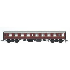 Hornby RailRoad OO Scale, R4351 BR Mk1 SK Second Corridor M24439, BR Maroon Livery small image