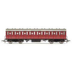 Hornby OO Scale, R4520B BR (Ex LNER) Gresley 51' Suburban Non-Vestibuled Third E82190E, BR Maroon Livery small image
