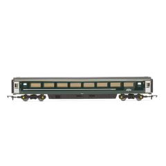 Hornby OO Scale, R4781J GWR (FirstGroup) Mk3 TS Trailer Standard (Open) (HST) 42554, Coach H, GWR Green (FirstGroup) Livery small image