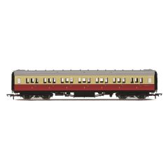 Hornby OO Scale, R4797 BR (Ex SR) Maunsell First Class Corridor S7212S, BR Crimson & Cream Livery small image