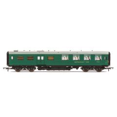 Hornby OO Scale, R4817A BR (Ex SR) Maunsell First Kitchen / Dining S7858S, BR Green Livery small image