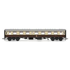 Hornby OO Scale, R4824 BR Mk1 FO First Open W3090, BR (WR) Chocolate & Cream Livery small image