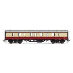 Hornby OO Scale, R4845 BR Mk1 Brake Parcels Coach M80584, BR Crimson & Cream Livery small image