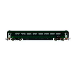 Hornby OO Scale, R4915D GWR (FirstGroup) Mk3 TS Trailer Standard (Sliding Door) (HST) 48125, GWR Green (FirstGroup) Livery small image