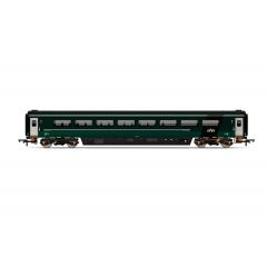 Hornby OO Scale, R4915E GWR (FirstGroup) Mk3 TS Trailer Standard (Sliding Door) (HST) 48127, GWR Green (FirstGroup) Livery small image