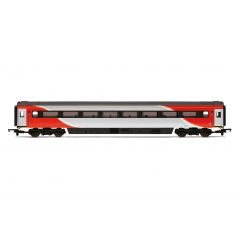 Hornby OO Scale, R4931D LNER (2018+) Mk3 TS Trailer Standard (Open) (HST) 42158, Coach G, LNER (2018+) Red & Silver Livery small image