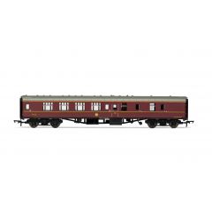 Hornby OO Scale, R4935 Hogwarts Red (Ex BR) Mk1 BSK Brake Second Corridor 99723, Hogwarts Red Livery small image