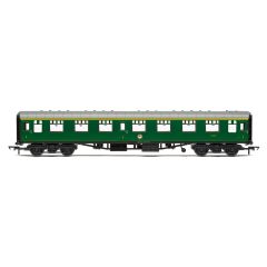 Hornby OO Scale, R4981 BR Mk1 FO First Open S3065, BR (SR) Green Livery small image