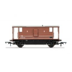 Hornby OO Scale, R60019 BR 20T D2068 Brake Van B950040, BR Bauxite Livery small image